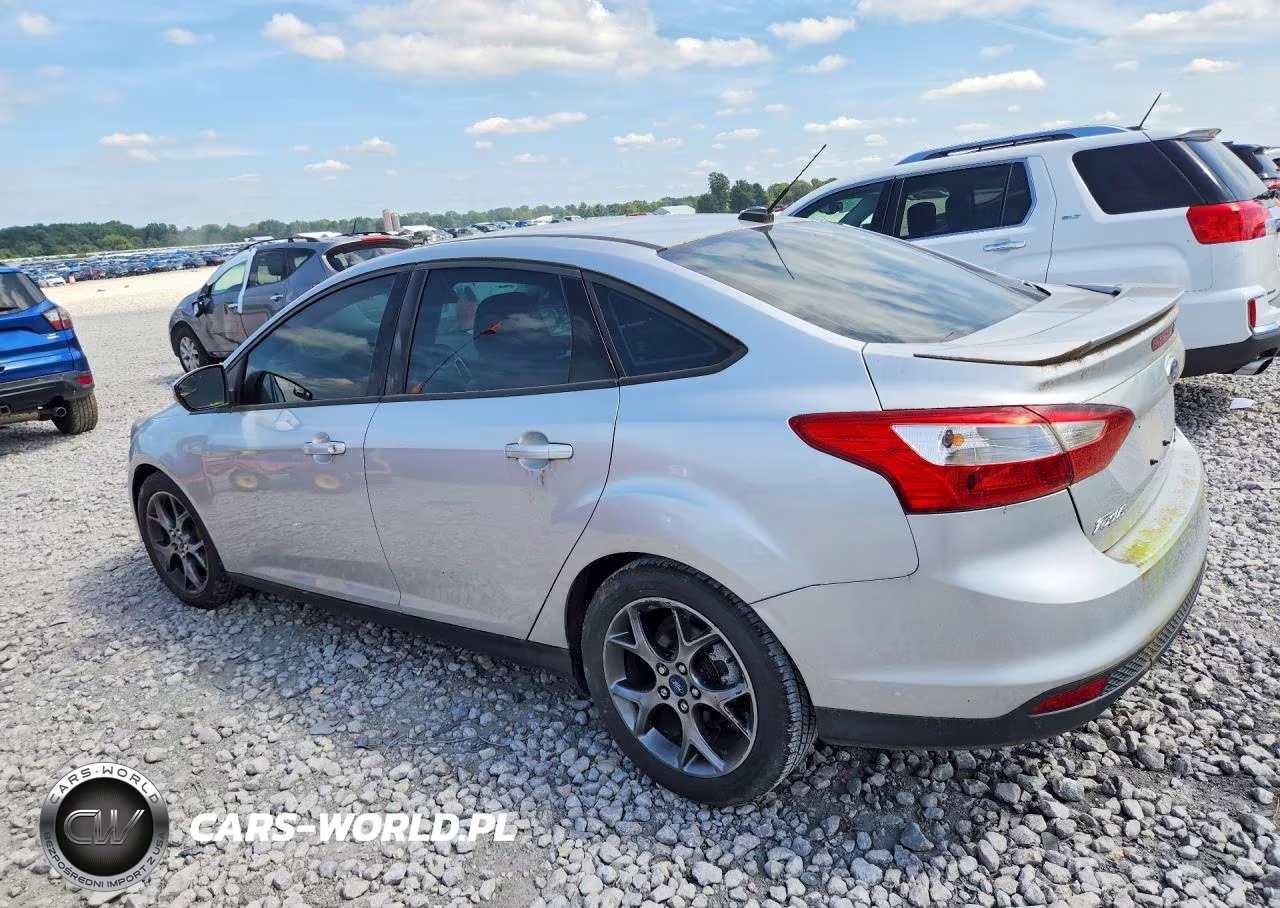 2014 Ford Focus Se VIN:1FADP3F29EL107454 - 2