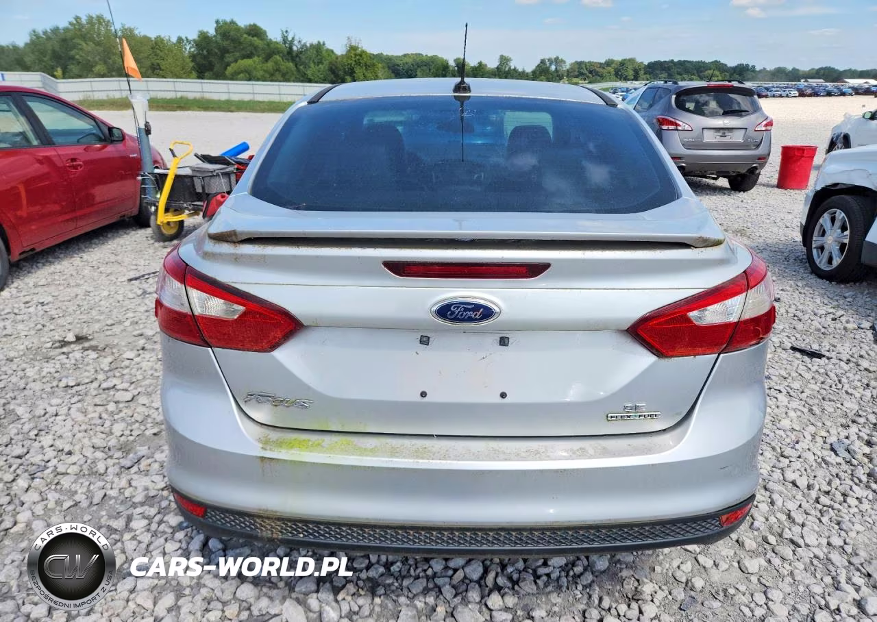 2014 Ford Focus Se VIN:1FADP3F29EL107454 - 6