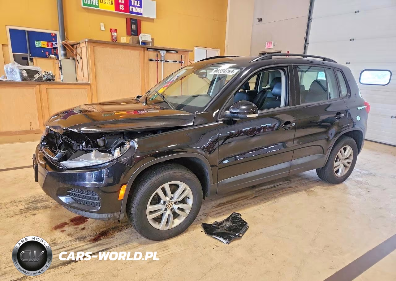 2017 Volkswagen Tiguan S VIN:WVGAV7AXXHK019399 - 1