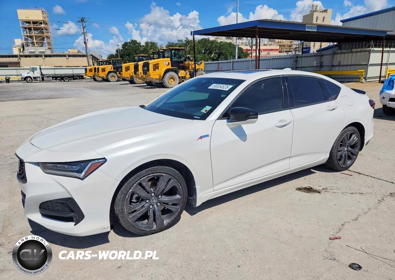 2022 Acura Tlx Tech A VIN:19UUB5F53NA005403 - 1