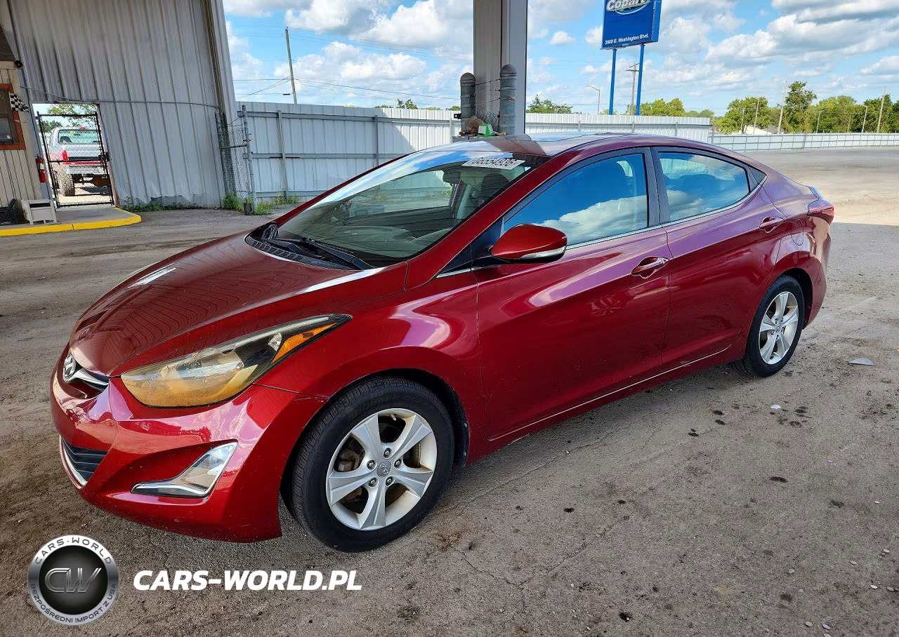 2016 Hyundai Elantra Value Edition VIN:5NPDH4AE2GH761931 - 1