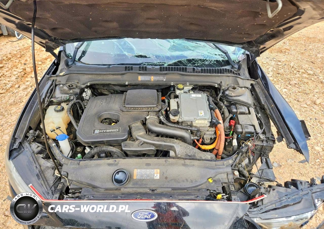 2018 Ford Fusion S Hybrid VIN:3FA6P0UU7JR122834 - 11