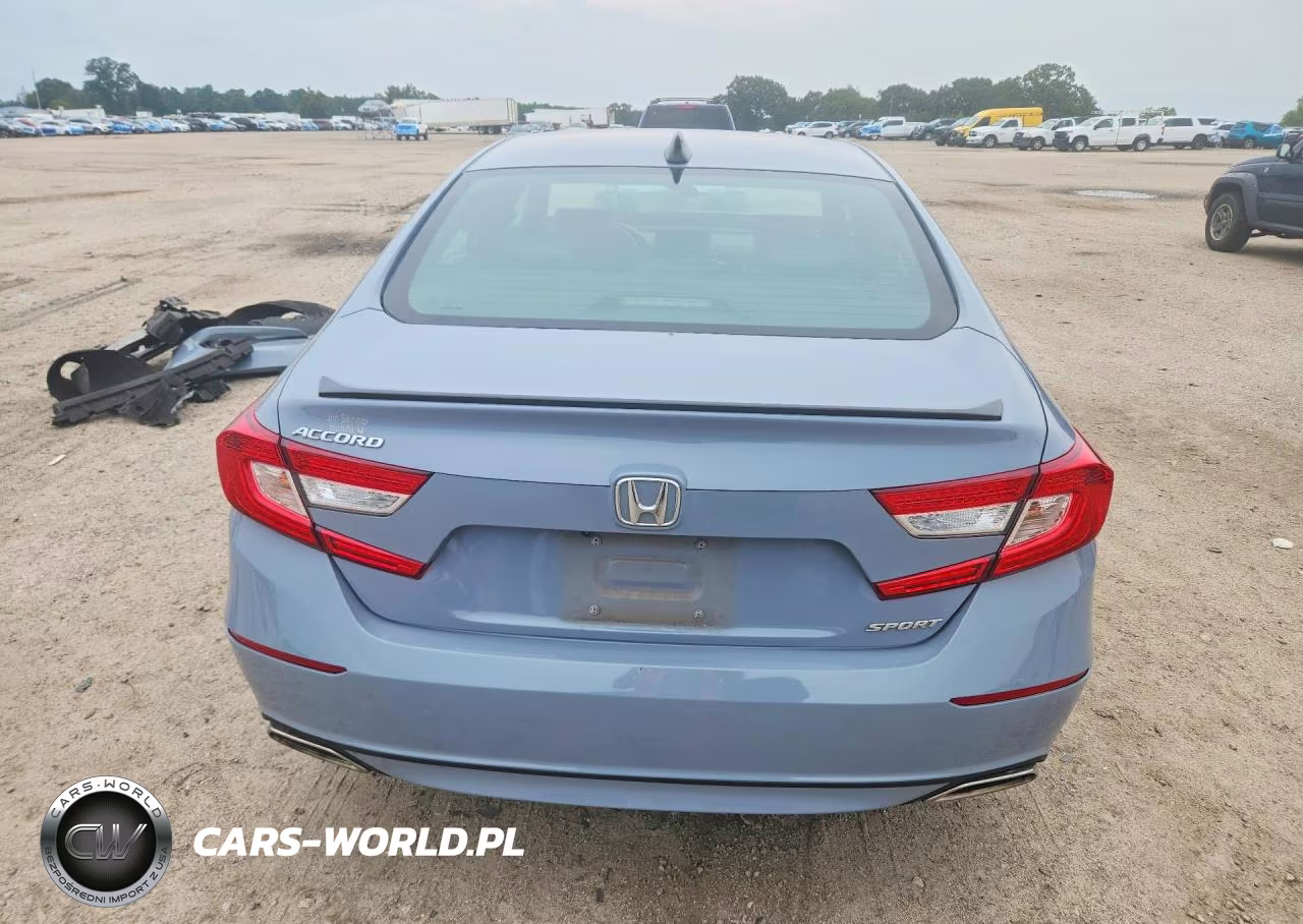 2022 Honda Accord Sport VIN:1HGCV1F30NA108840 - 6