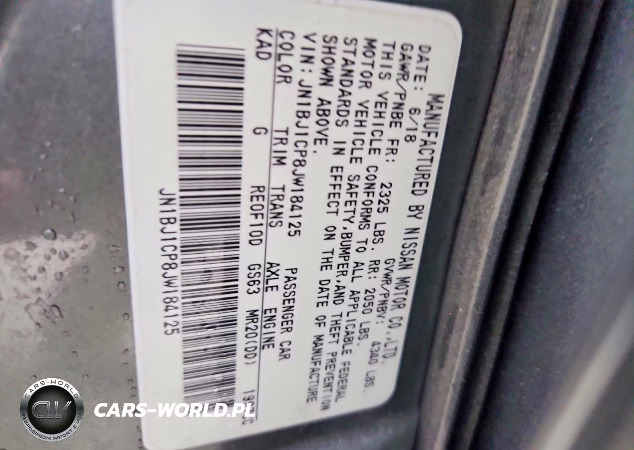 2018 Nissan Rogue Sport S VIN:JN1BJ1CP8JW184125 - 14