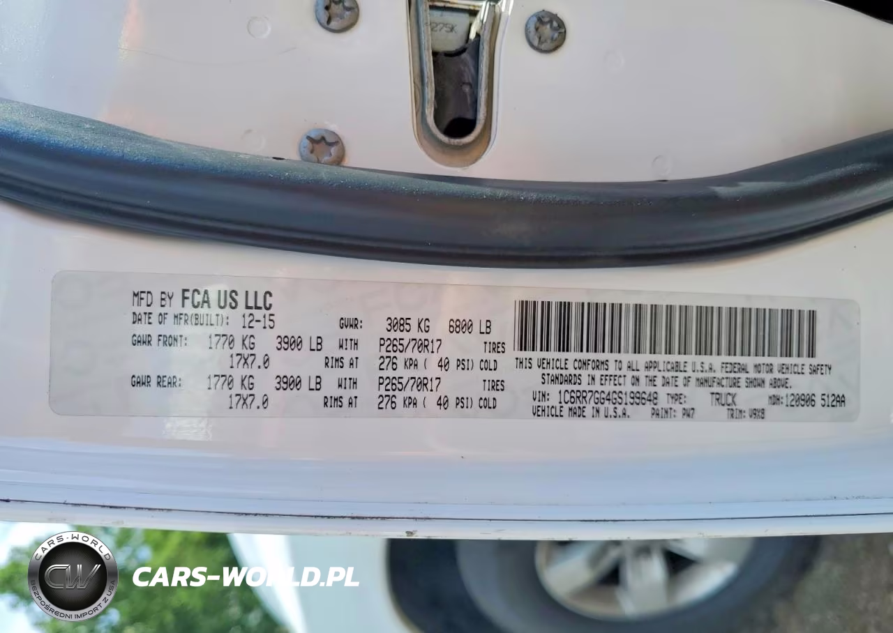 2016 Ram 1500 Slt VIN:1C6RR7GG4GS199648 - 12