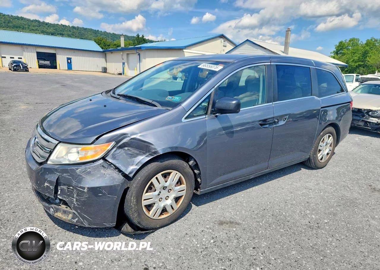 2013 Honda Odyssey Lx VIN:5FNRL5H20DB025070 - 1