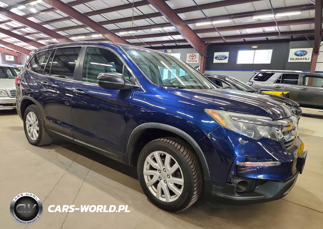 2019 Honda Pilot Lx VIN:5FNYF6H11KB020845 - 4