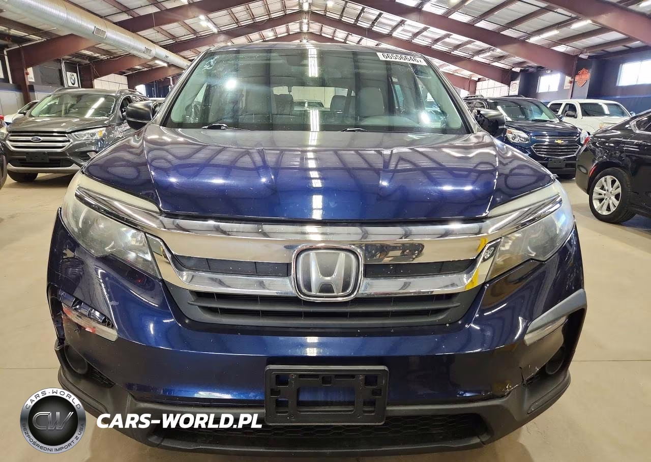 2019 Honda Pilot Lx VIN:5FNYF6H11KB020845 - 5
