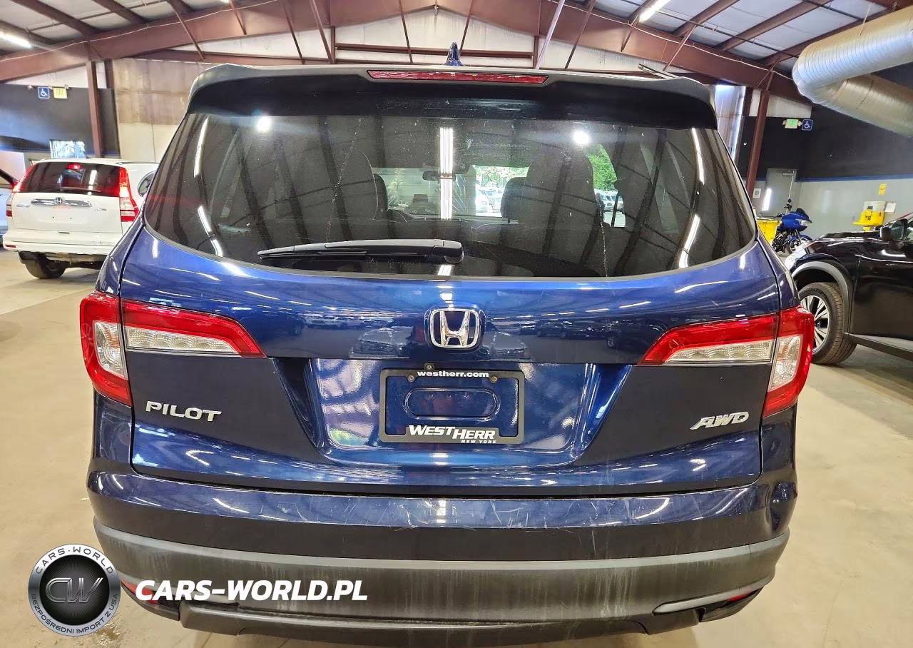 2019 Honda Pilot Lx VIN:5FNYF6H11KB020845 - 6