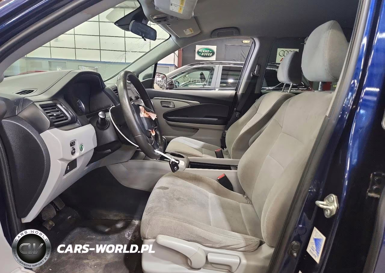 2019 Honda Pilot Lx VIN:5FNYF6H11KB020845 - 7
