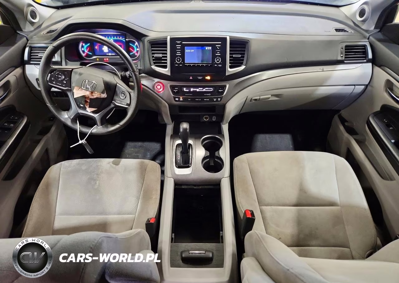 2019 Honda Pilot Lx VIN:5FNYF6H11KB020845 - 8