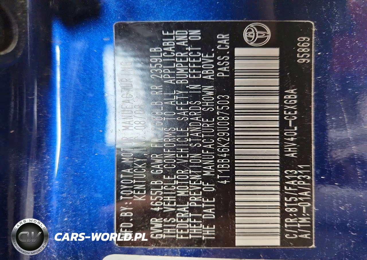 2009 Toyota Camry Hybrid VIN:4T1BB46K29U087503 - 12