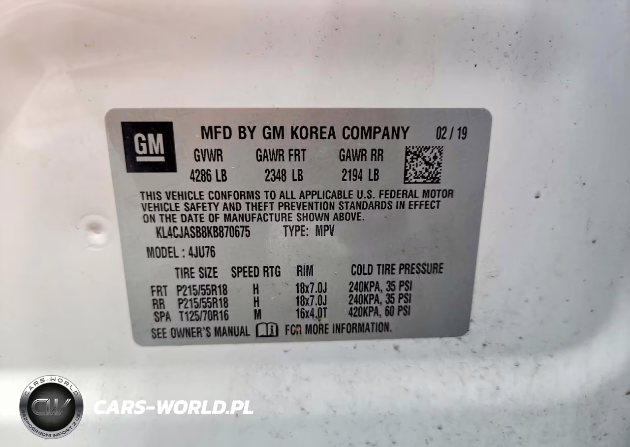 2019 Buick Encore Preferred VIN:KL4CJASB8KB870675 - 12