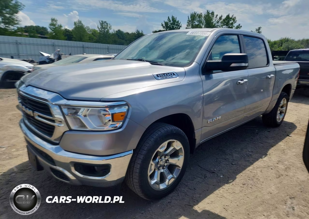 2019 Ram 1500 Big Horn-Lone Star VIN:1C6SRFFT0KN678487 - 1