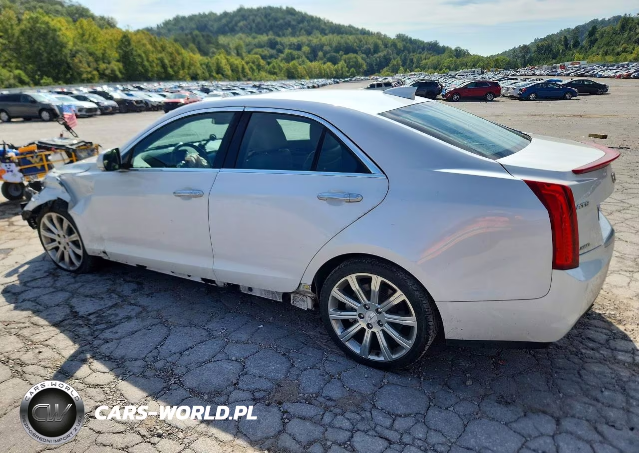 2017 Cadillac Ats Luxury VIN:1G6AH5SXXH0119984 - 2