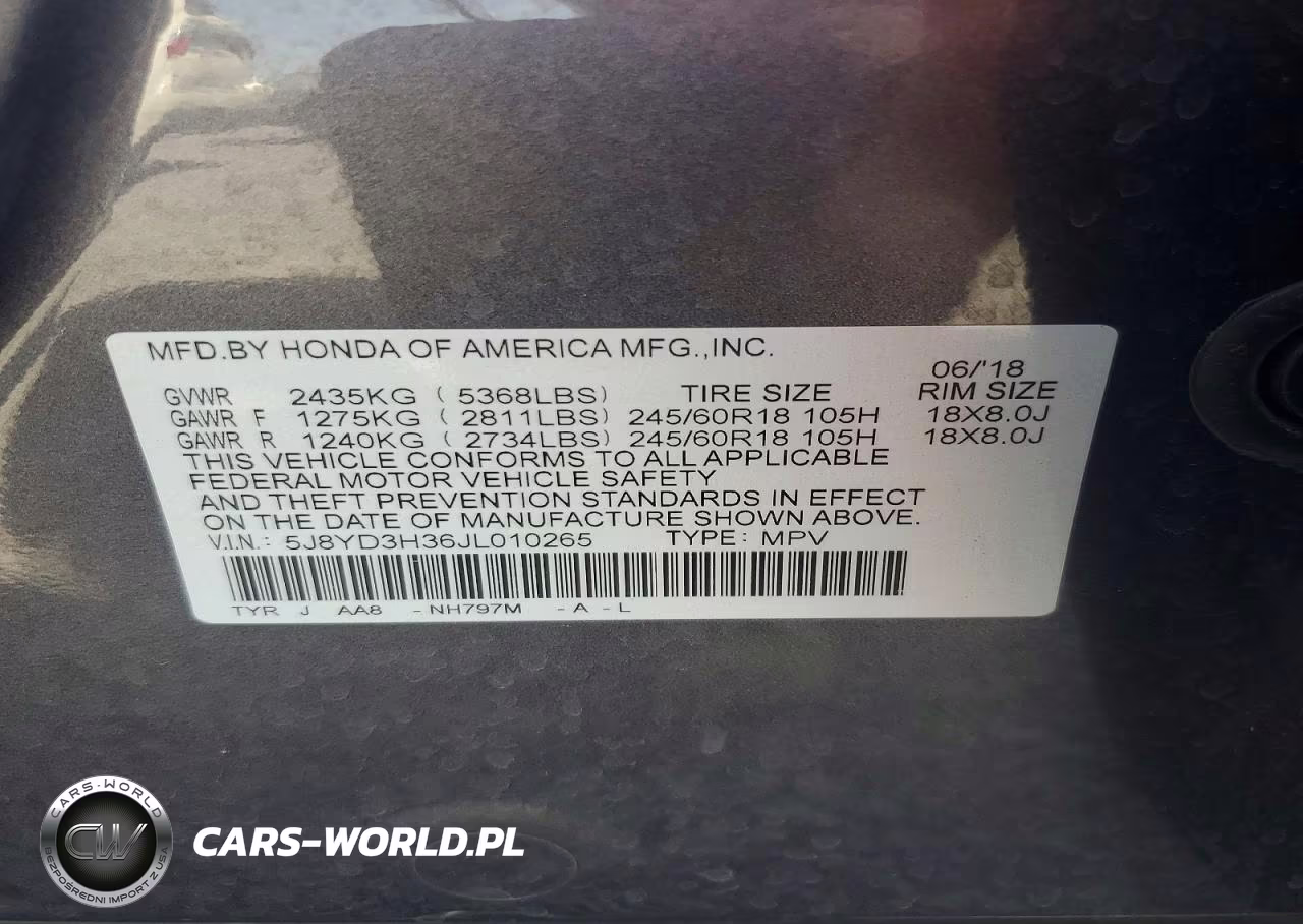 2018 Acura Mdx VIN:5J8YD3H36JL010265 - 12
