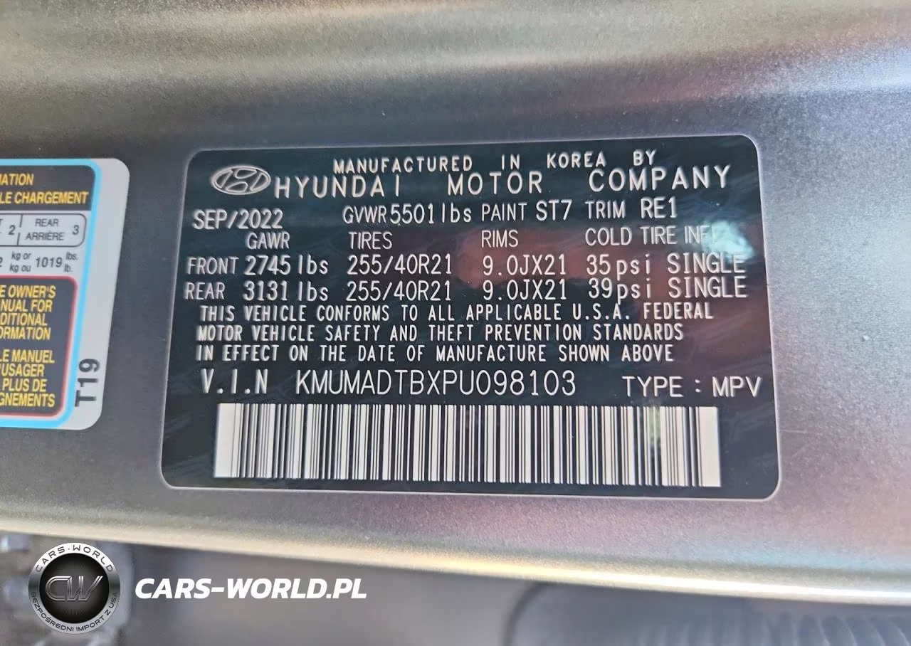 2023 Genesis Gv70 2.5T Standard VIN:KMUMADTBXPU098103 - 13