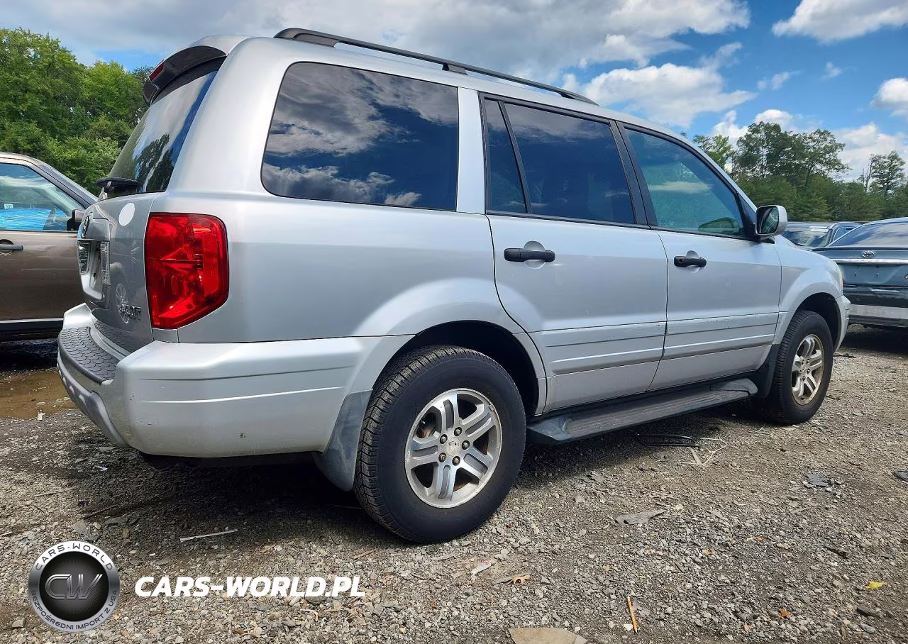 2004 Honda Pilot Exl VIN:2HKYF18734H606314 - 3