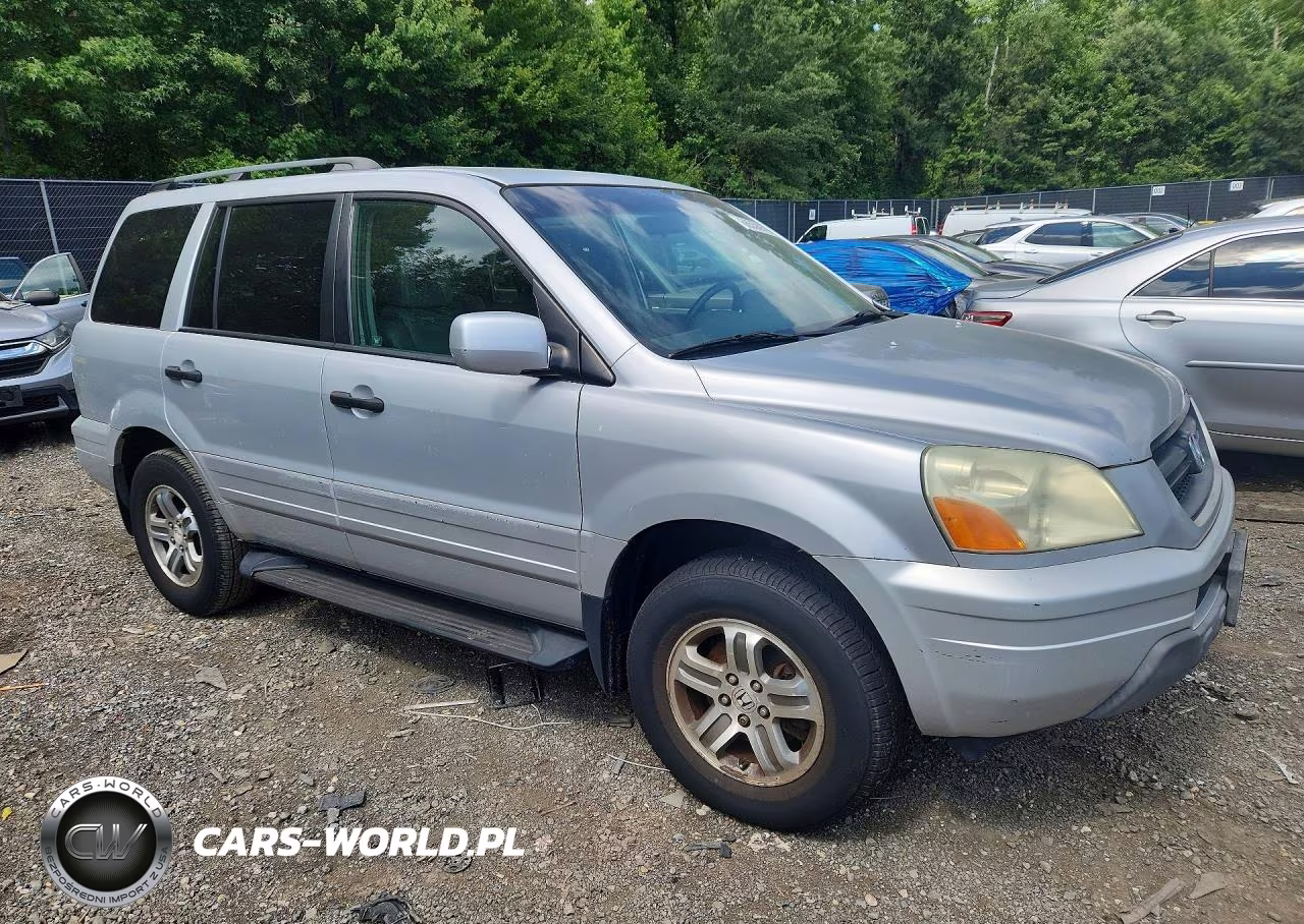 2004 Honda Pilot Exl VIN:2HKYF18734H606314 - 4