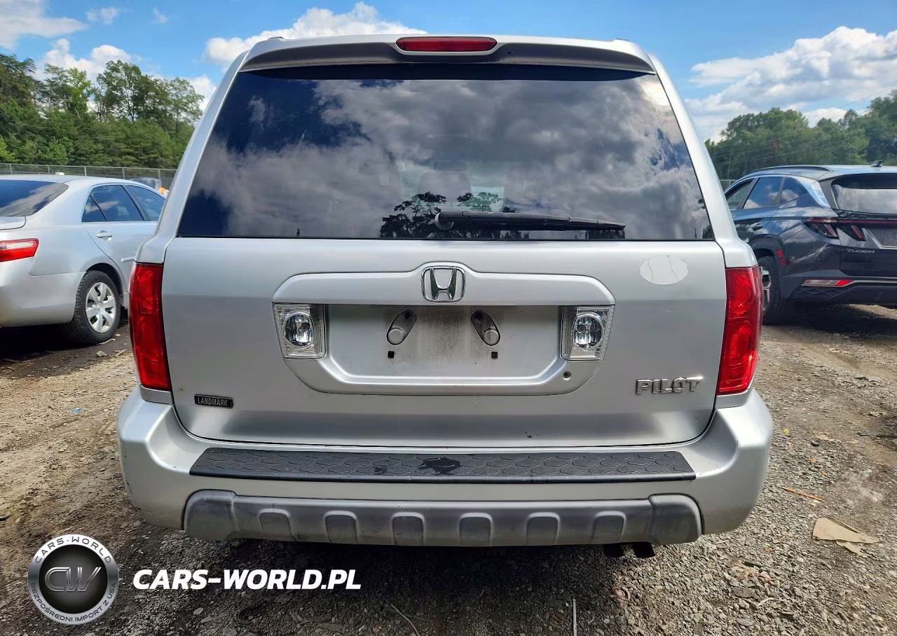 2004 Honda Pilot Exl VIN:2HKYF18734H606314 - 6