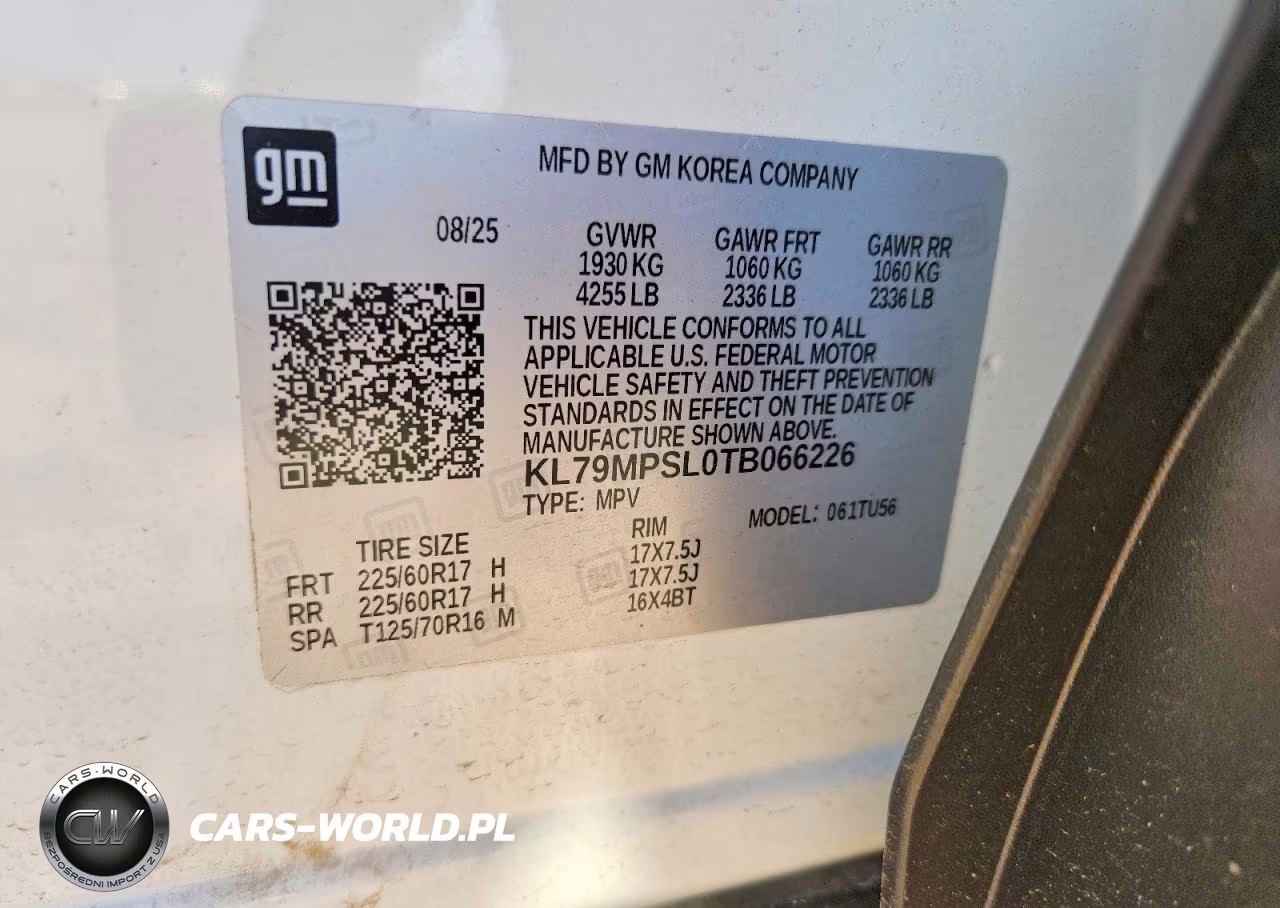 2026 Chevrolet Trailblazer Lt VIN:KL79MPSL0TB066226 - 12
