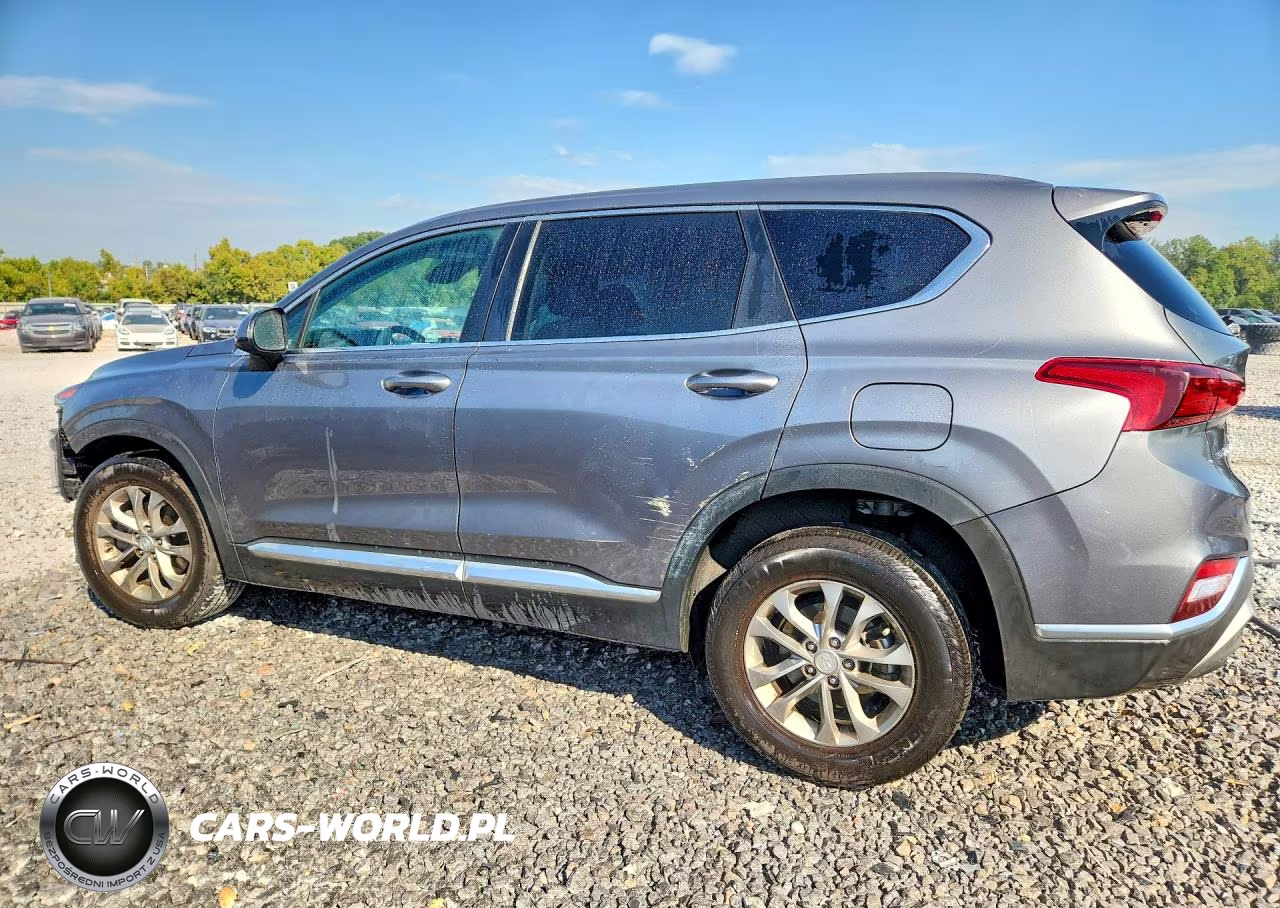 2019 Hyundai Santa Fe Se VIN:5NMS23AD4KH043801 - 2
