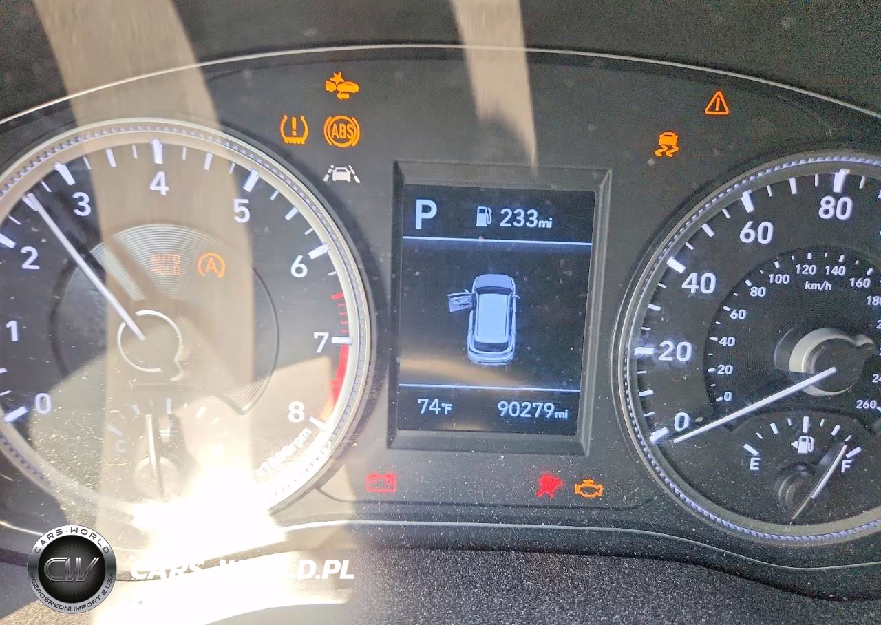 2019 Hyundai Santa Fe Se VIN:5NMS23AD4KH043801 - 9