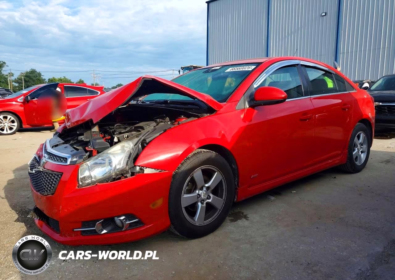 2014 Chevrolet Cruze Lt VIN:1G1PC5SB1E7472250 - 1