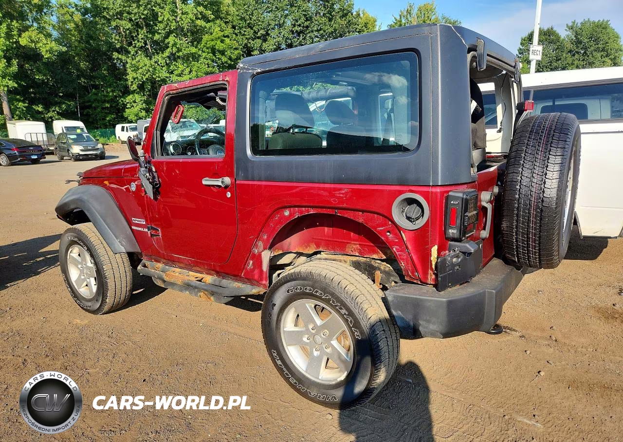 2012 Jeep Wrangler Sport VIN:1C4AJWAGXCL263261 - 2