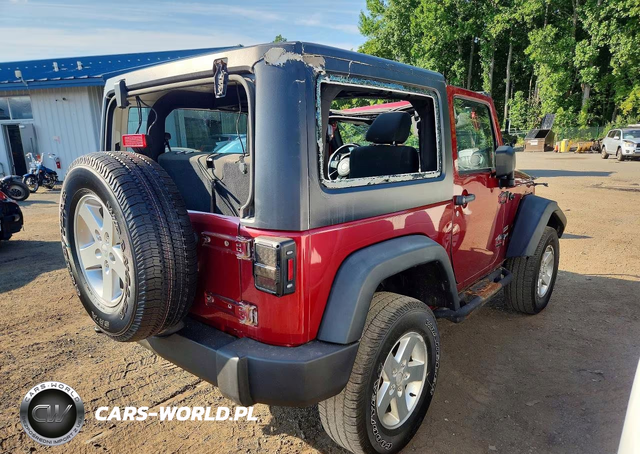 2012 Jeep Wrangler Sport VIN:1C4AJWAGXCL263261 - 3