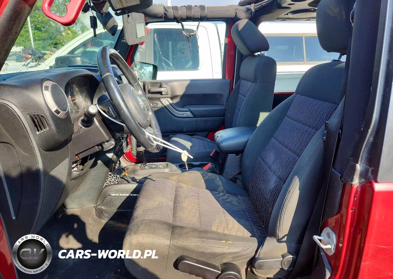 2012 Jeep Wrangler Sport VIN:1C4AJWAGXCL263261 - 7
