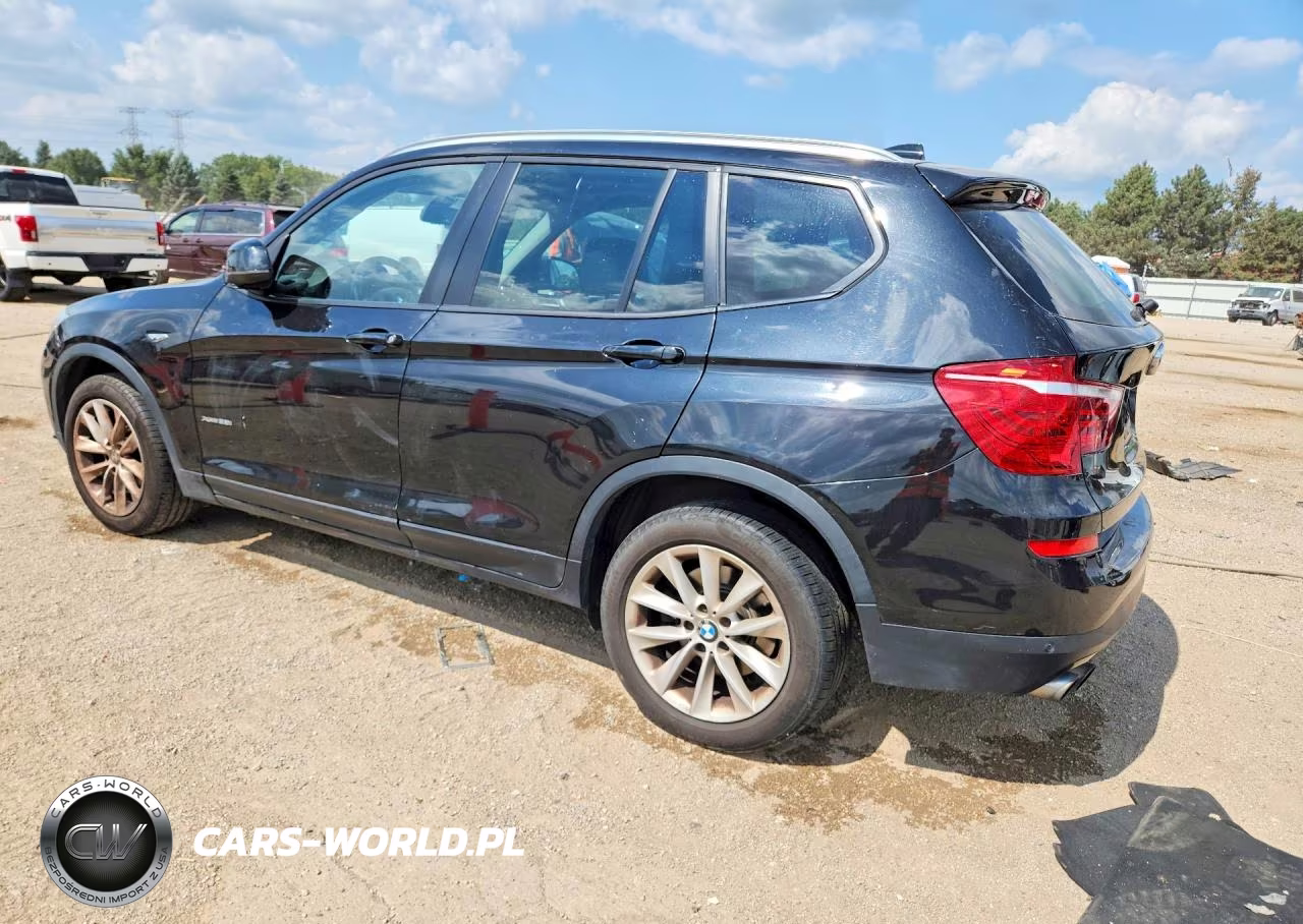 2016 BMW X3 xDrive28I VIN:5UXWX9C51G0D71407 - 2