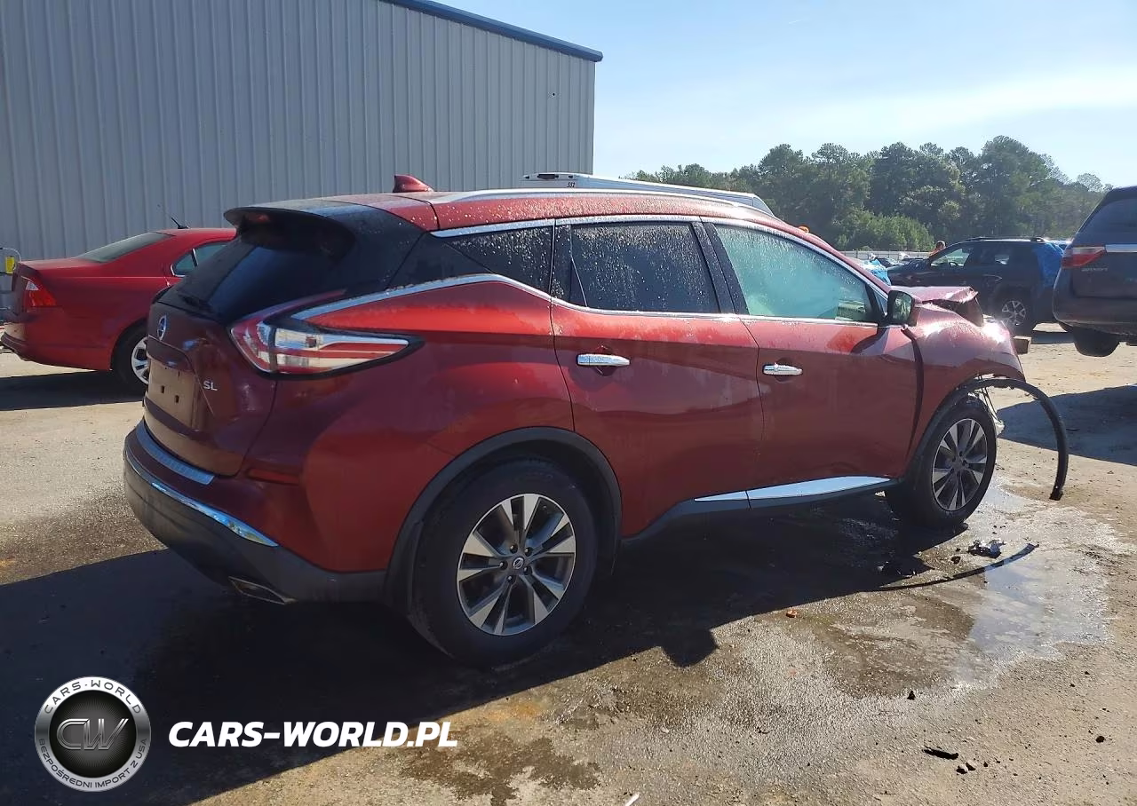 2018 Nissan Murano Sl VIN:5N1AZ2MG8JN200783 - 3