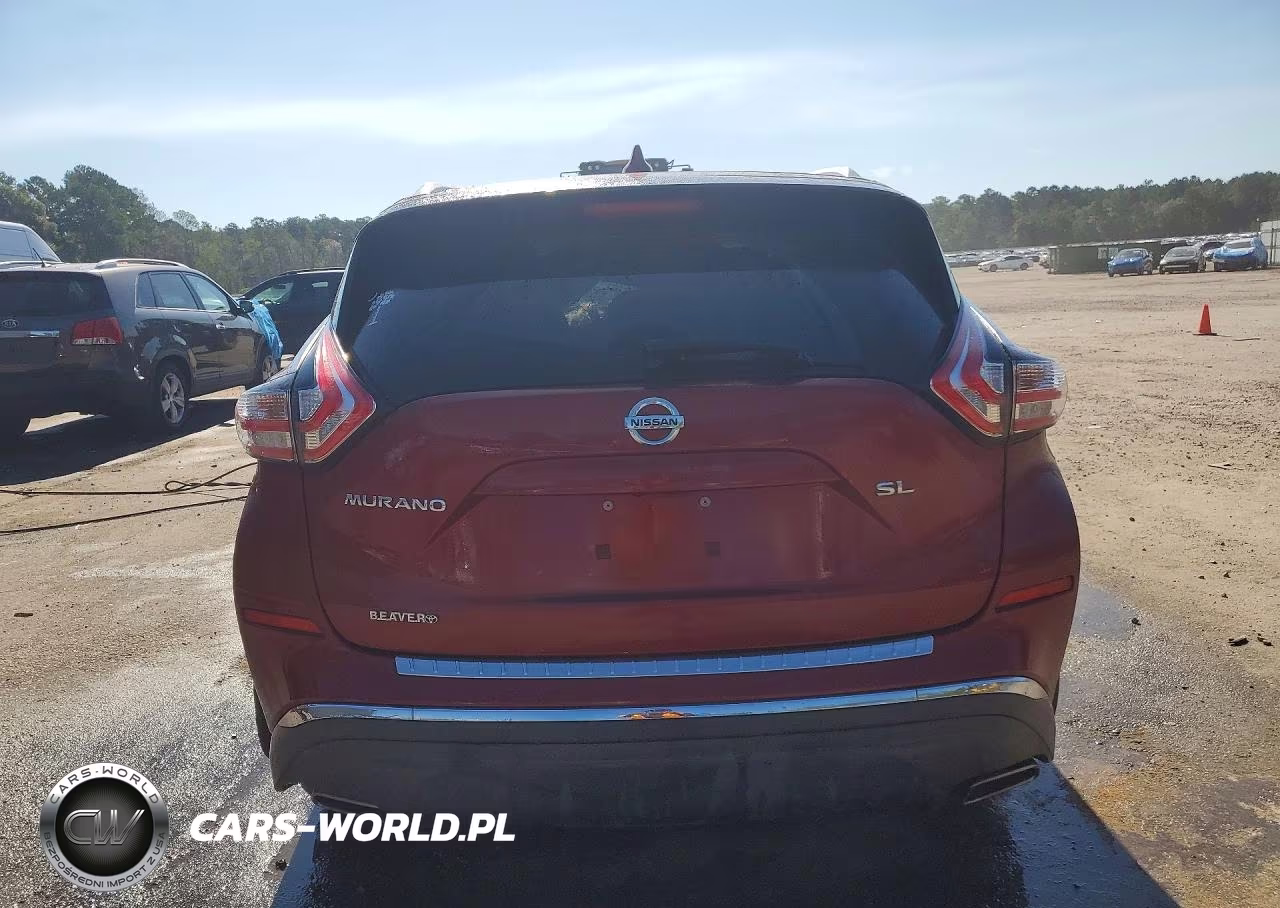 2018 Nissan Murano Sl VIN:5N1AZ2MG8JN200783 - 6