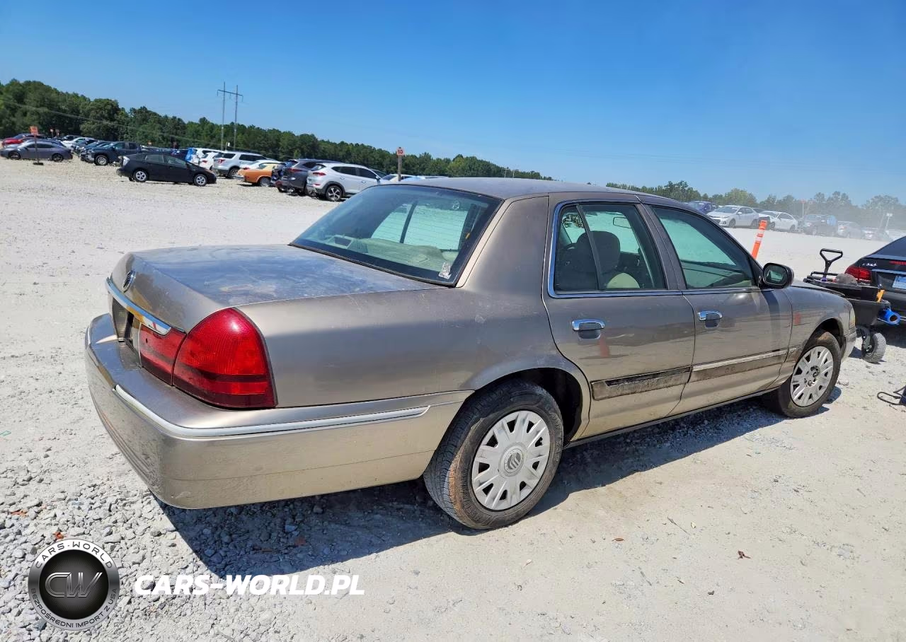 2004 Mercury Grand Marquis Gs VIN:2MEFM74W54X654956 - 3