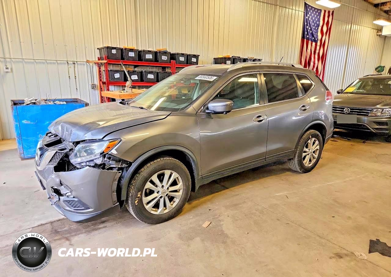 2016 Nissan Rogue Sv VIN:JN8AT2MVXGW141408 - 1
