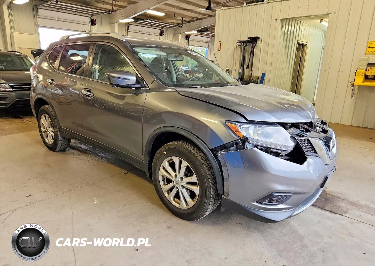 2016 Nissan Rogue Sv VIN:JN8AT2MVXGW141408 - 4