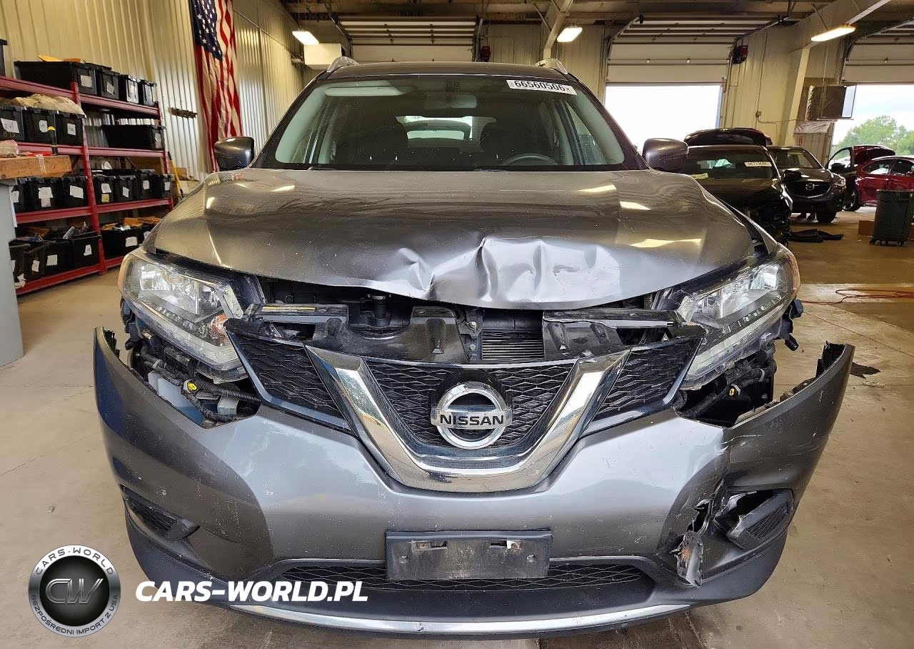 2016 Nissan Rogue Sv VIN:JN8AT2MVXGW141408 - 5