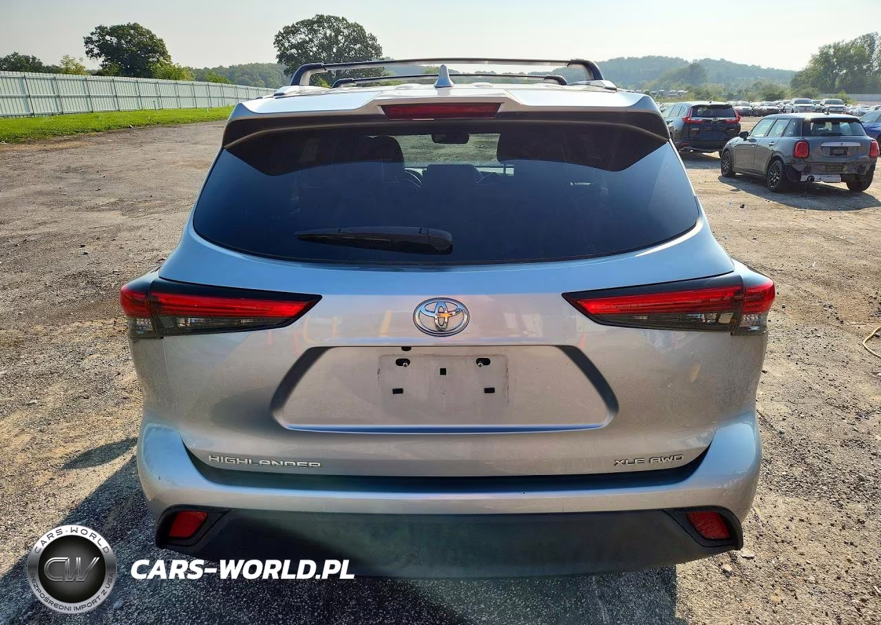 2022 Toyota Highlander Xle VIN:5TDGZRBH1NS561131 - 6