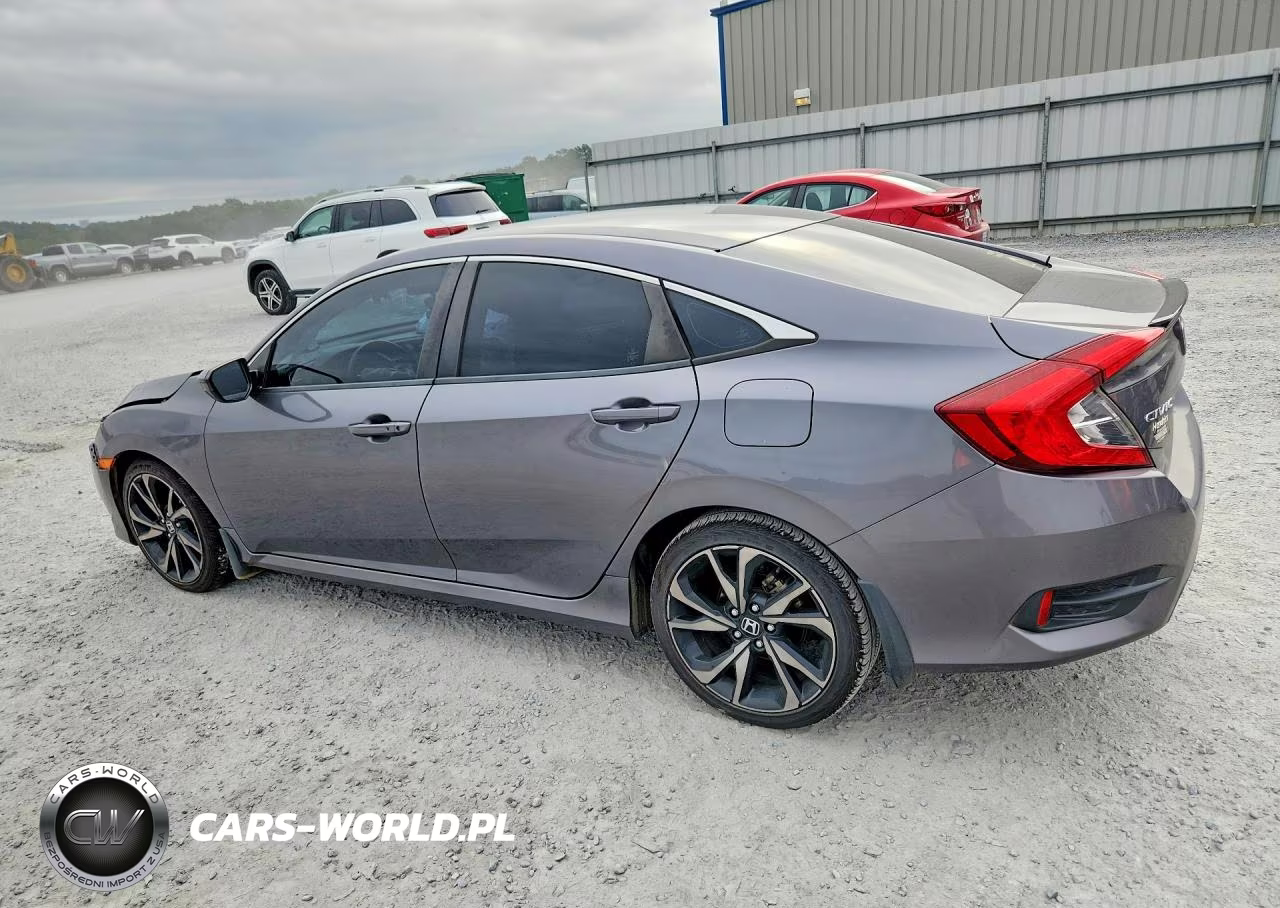 2019 Honda Civic Sport VIN:2HGFC2F83KH556720 - 2