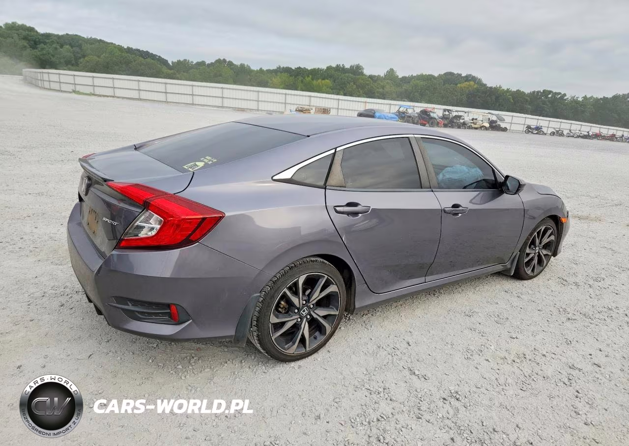 2019 Honda Civic Sport VIN:2HGFC2F83KH556720 - 3