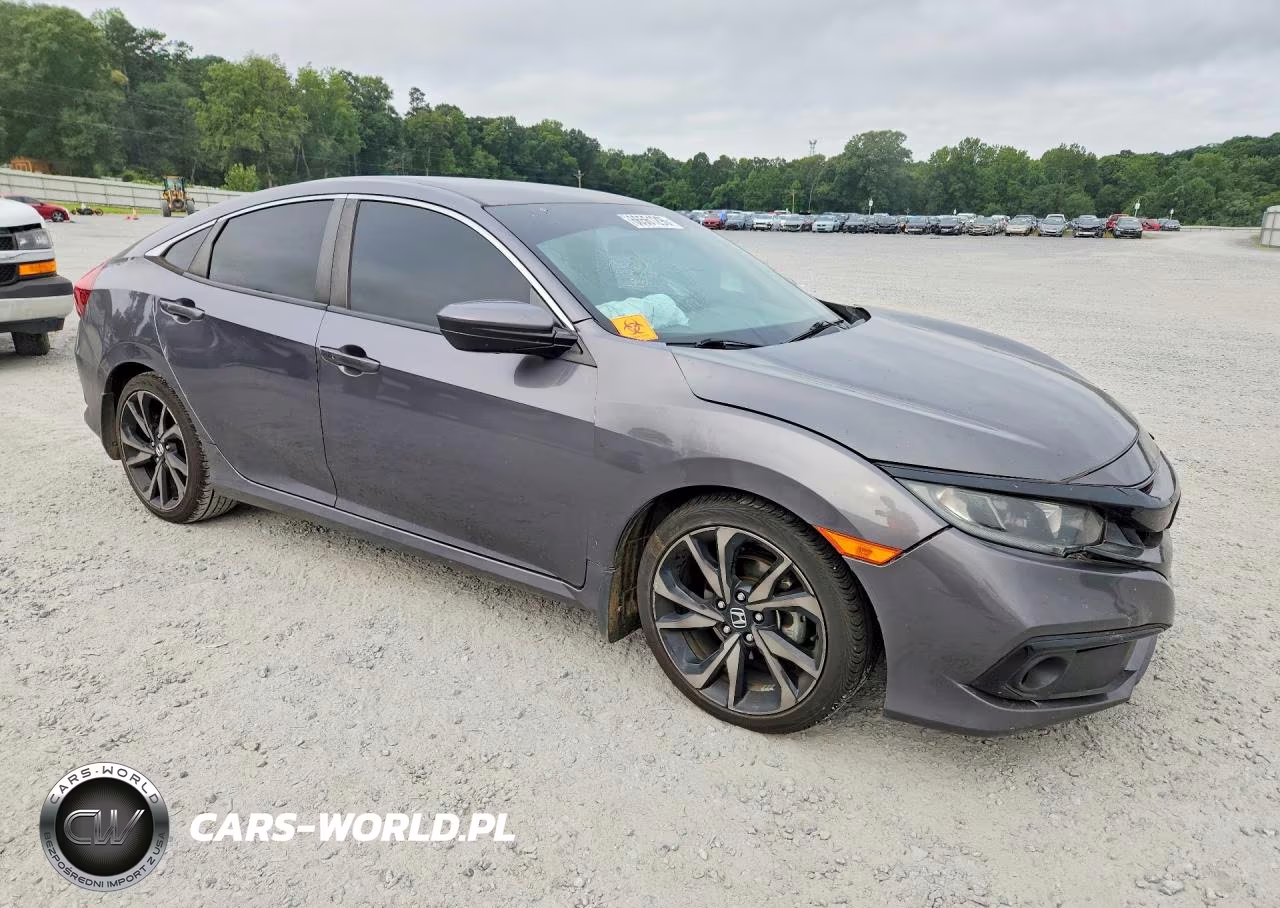 2019 Honda Civic Sport VIN:2HGFC2F83KH556720 - 4