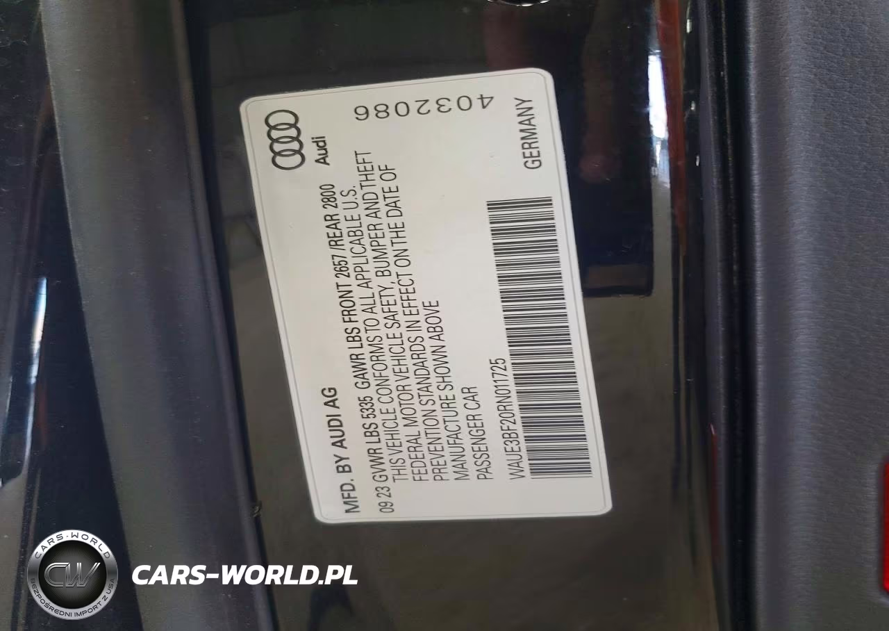2024 Audi A6 Premium Plus VIN:WAUE3BF20RN011725 - 12