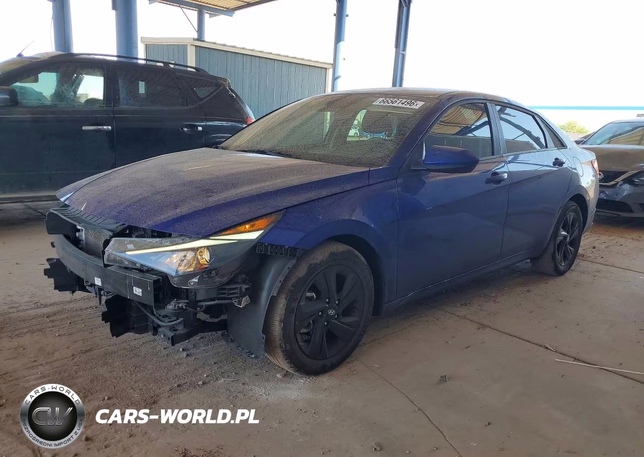 2023 Hyundai Elantra Blue VIN:KMHLM4AJ1PU088653 - 1