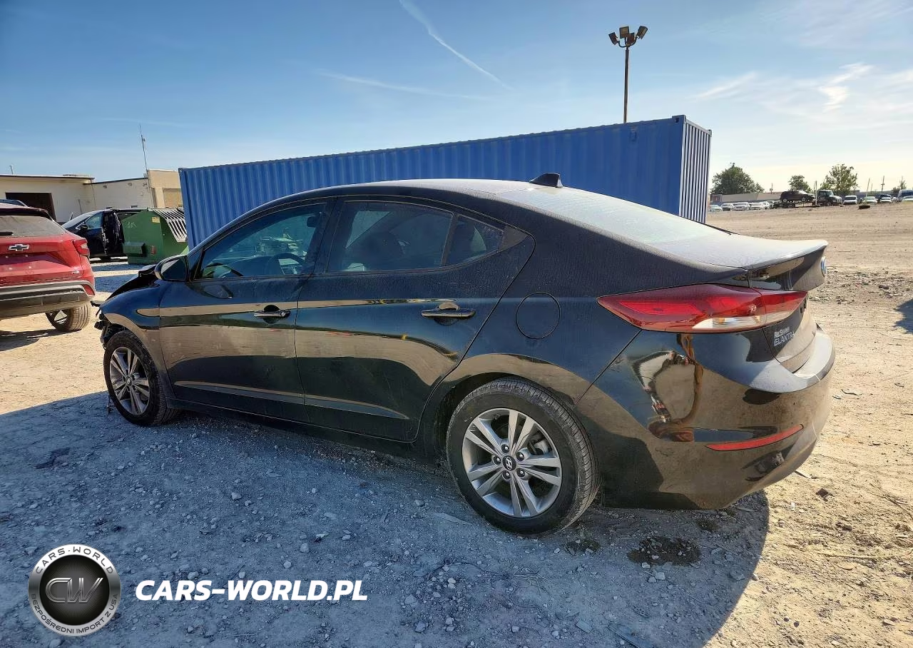 2018 Hyundai Elantra Sel VIN:KMHD84LFXJU588982 - 2