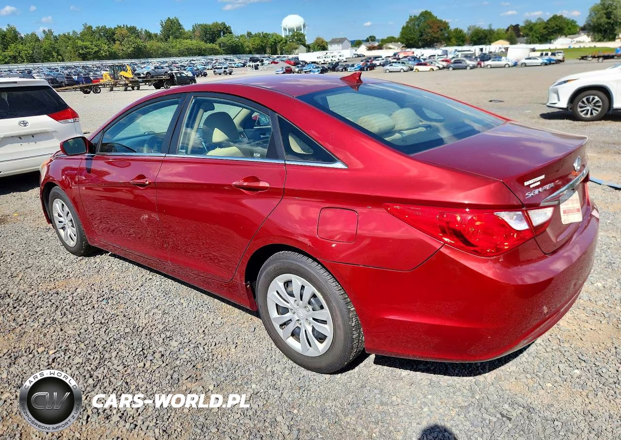 2012 Hyundai Sonata VIN:5NPEB4AC7CH357909 - 2
