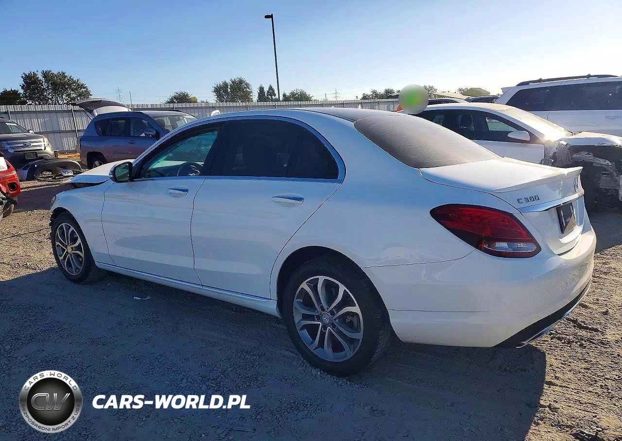 2016 Mercedes-Benz C 300 VIN:55SWF4JB4GU168668 - 2