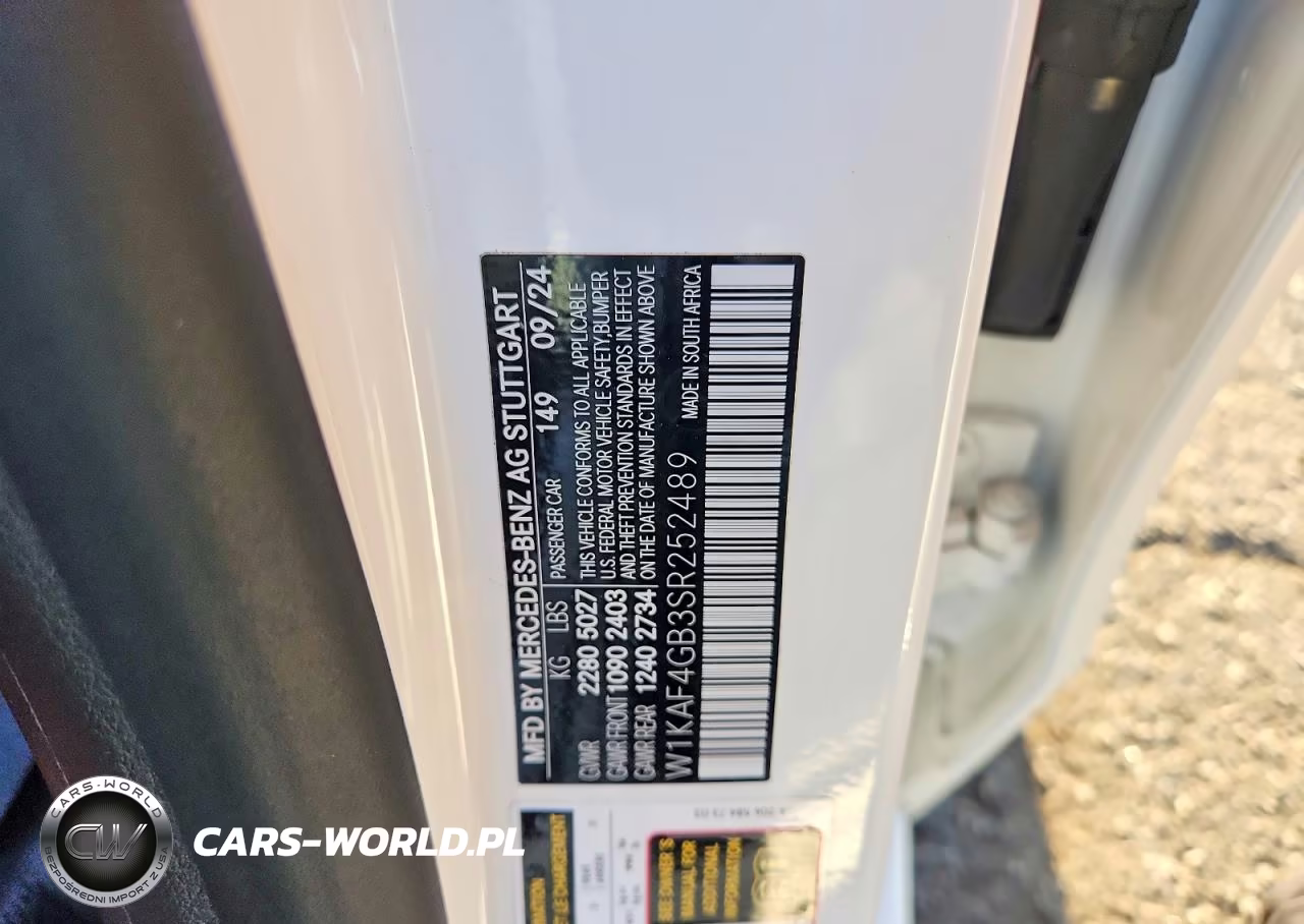 2025 Mercedes-Benz C 300 VIN:W1KAF4GB3SR252489 - 12