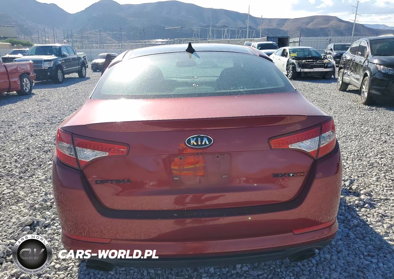 2012 Kia Optima Sx VIN:5XXGR4A61CG055347 - 6