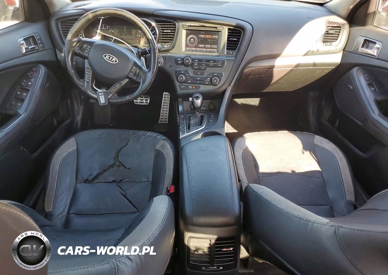 2012 Kia Optima Sx VIN:5XXGR4A61CG055347 - 8